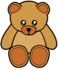 Brown Cute Teddy Bear Image